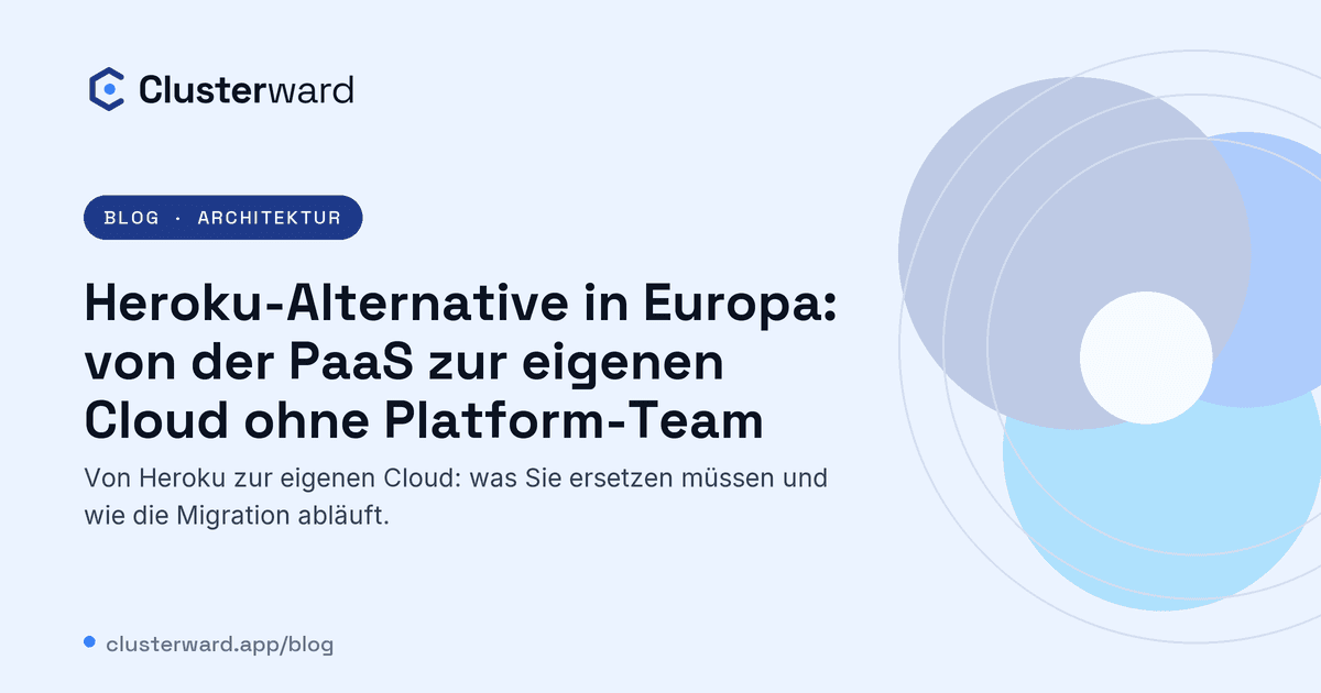 Titelbild: Heroku-Alternative in Europa: von der PaaS zur eigenen Cloud ohne Platform-Team