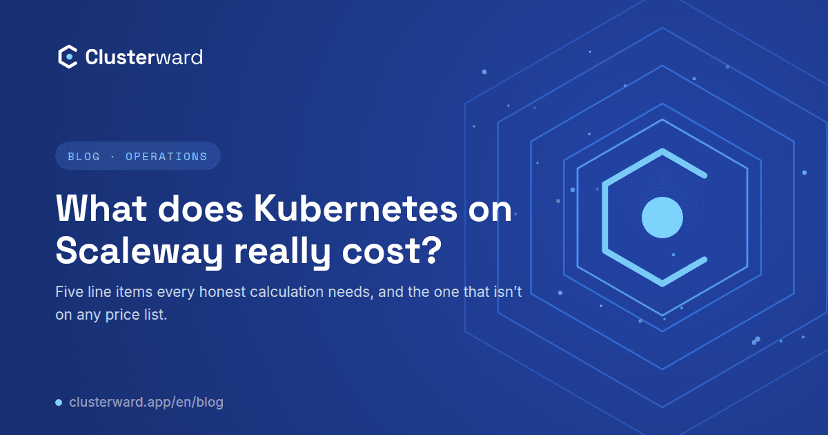 Cover image: What does Kubernetes on Scaleway really cost?