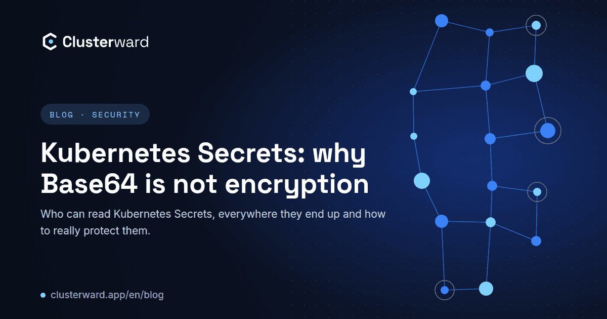 Cover image: Kubernetes Secrets: why Base64 is not encryption